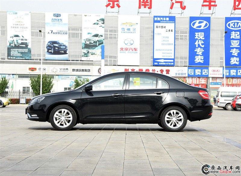 新帝豪三廂車型 外觀圖